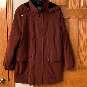 Mackintosh New England hooded coat - size L